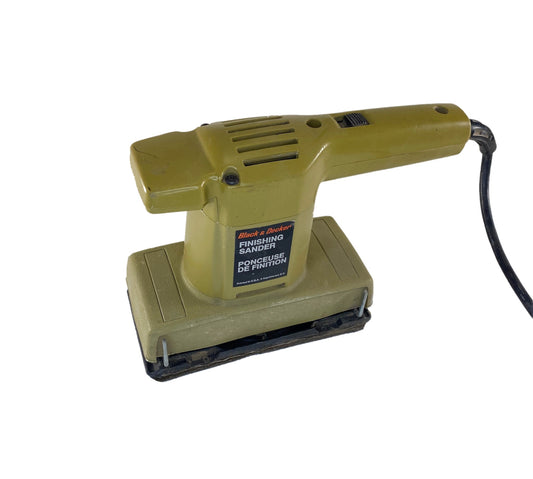 Vintage Black & Decker 1/3 Sheet Finishing Sander
