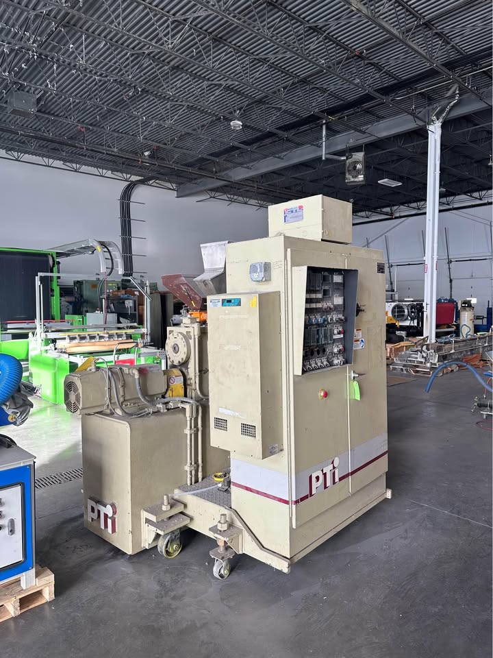 PTI Trident Series Plastic Extruder Line