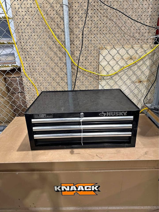 Husky 3 Drawer Tool Box Top