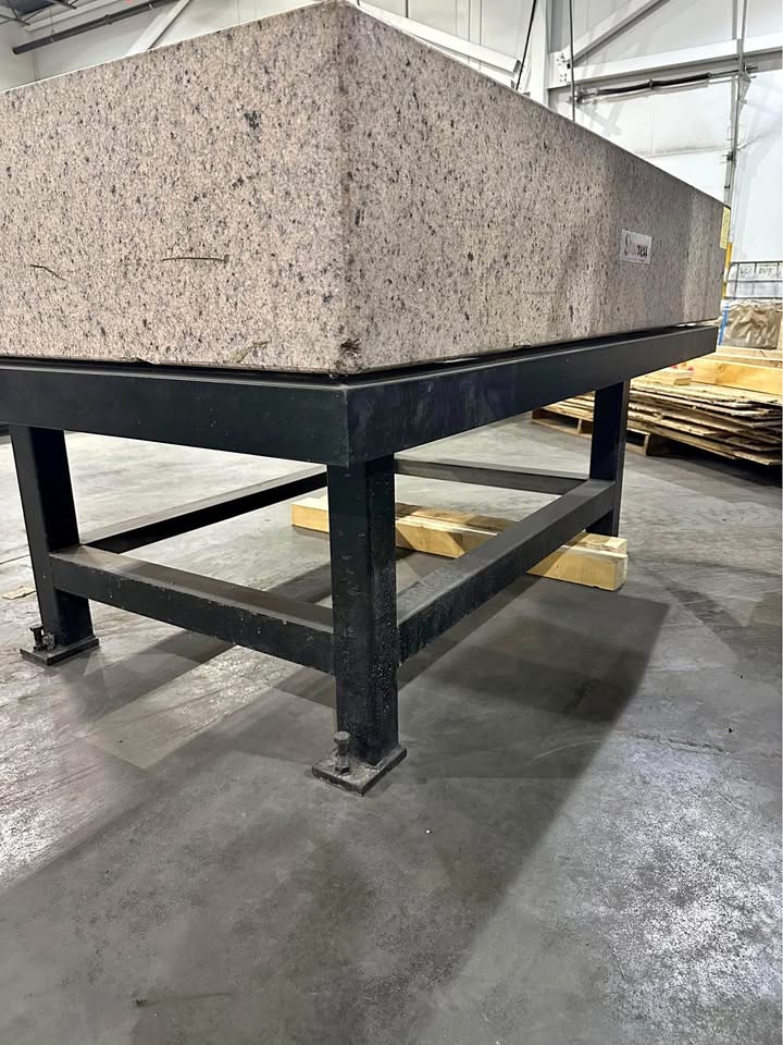 Starrett Granite Surface Plate 48” x 72” x 10” Precision Work Bench for Shop Use
