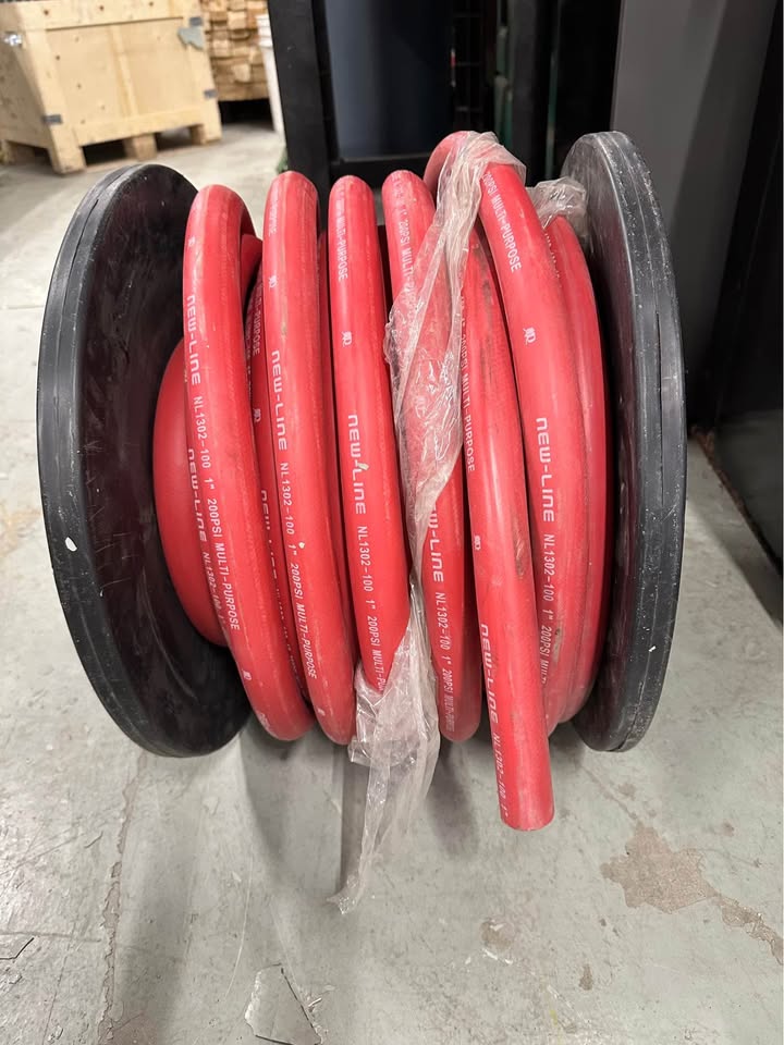 New Line NL 200 PSI 1” Multi-Purpose Rubber Hose (100 Ft)