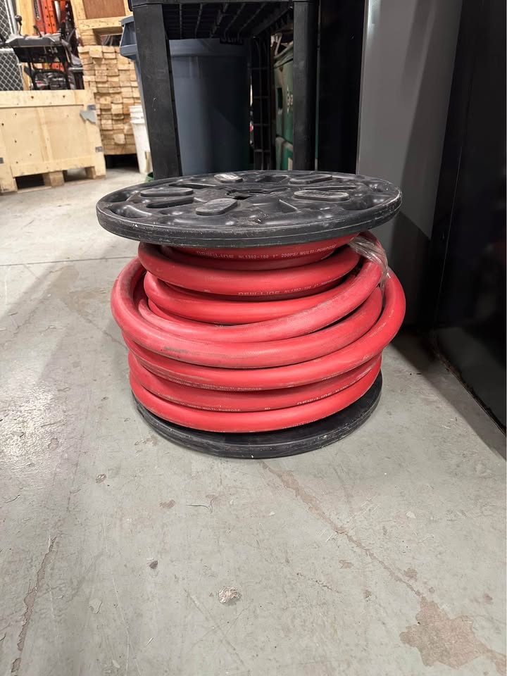 New Line NL 200 PSI 1” Multi-Purpose Rubber Hose (100 Ft)