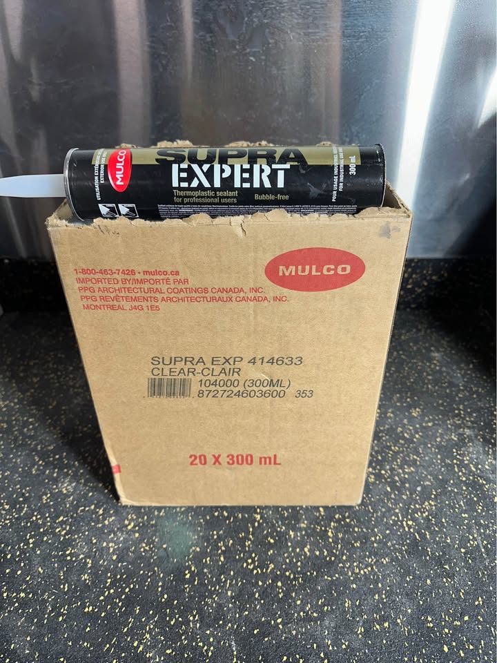 Mulco Supra Expert Construction Sealant for Doors and Windows 300ml