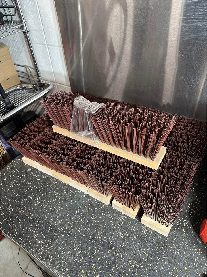 Heavy Duty Street/Barn/Garage Push Broom Head