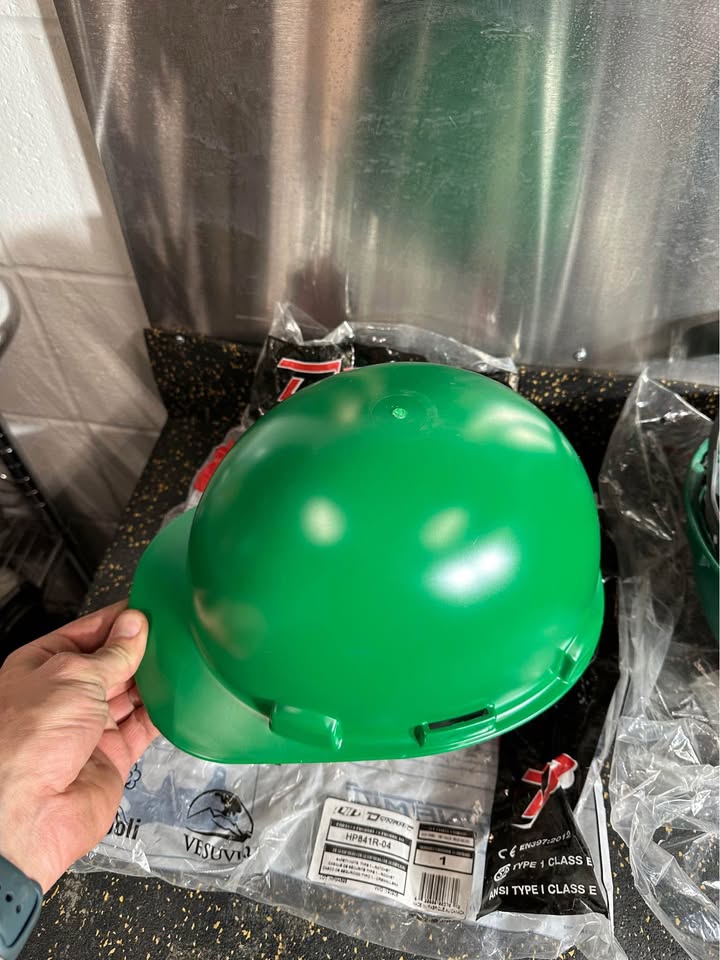 Green Hard Hat