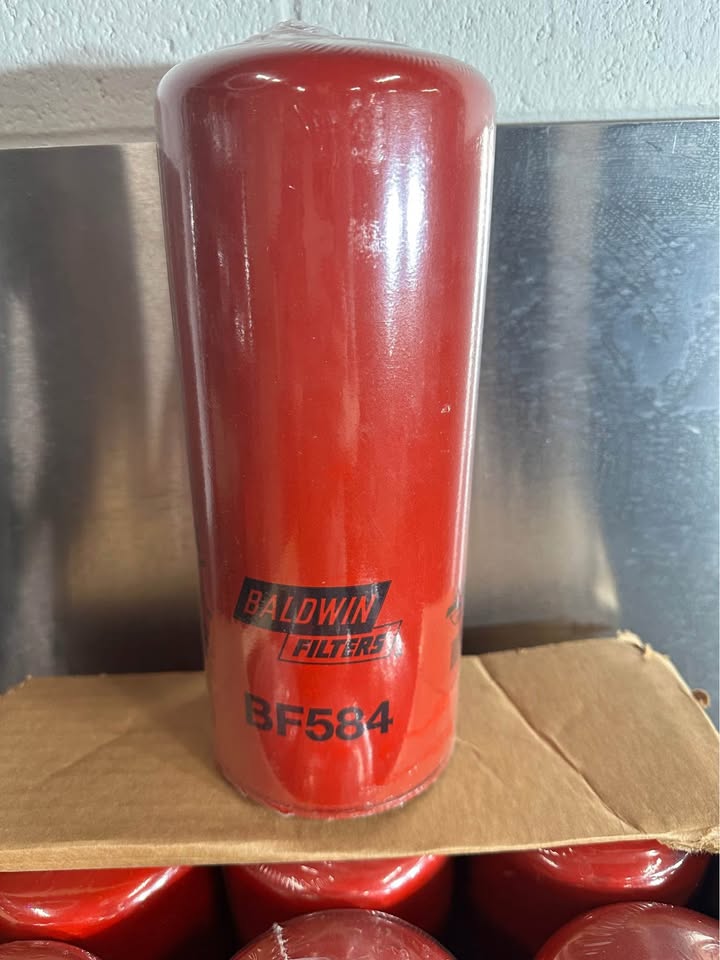 Baldwin BF584 Heavy Duty Diesel Fuel Spin-On Filter for Construction Equipment