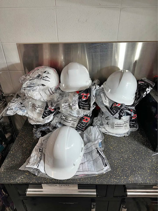 Dynamic HP241R White Hard Hat