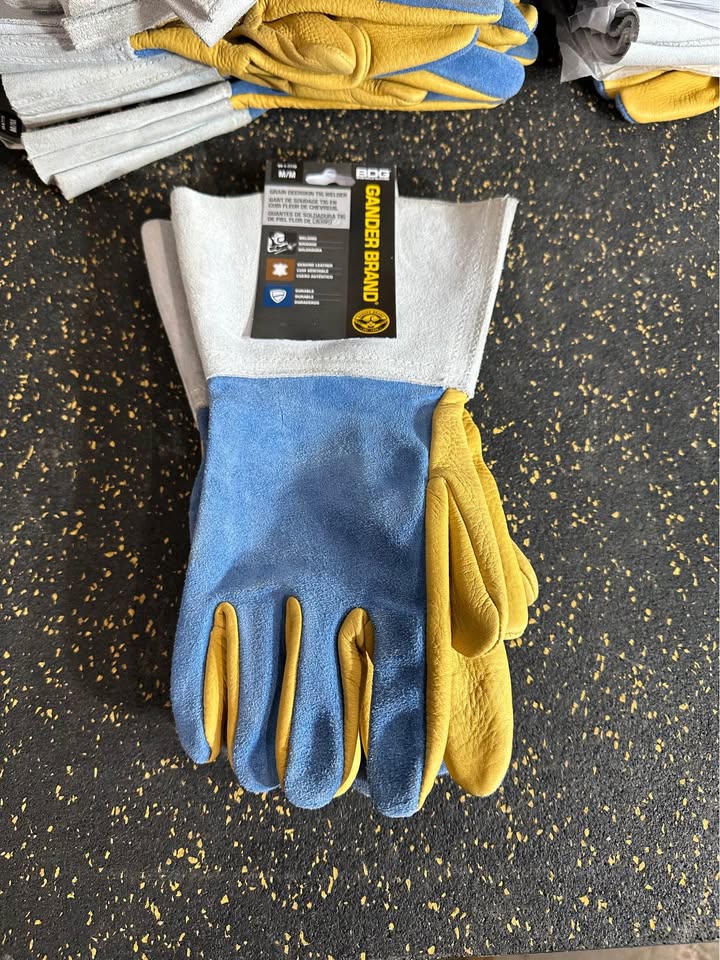 Gander Brand Grain Deerskin TIG Welder Gloves