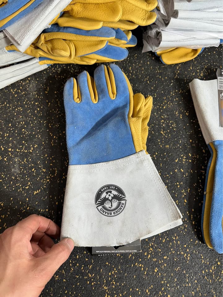 Gander Brand Grain Deerskin TIG Welder Gloves