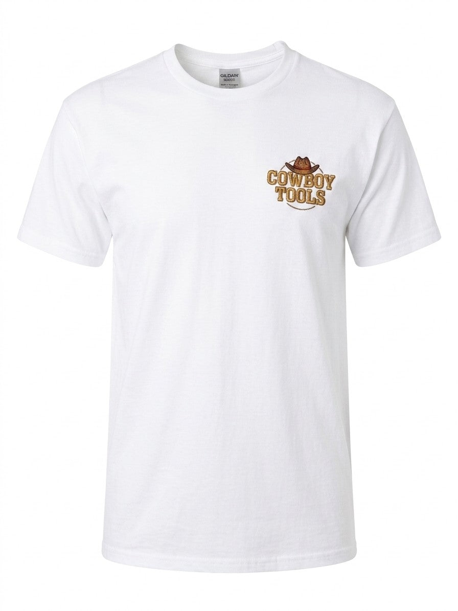 Cowboy Tools Embroidered T-Shirt