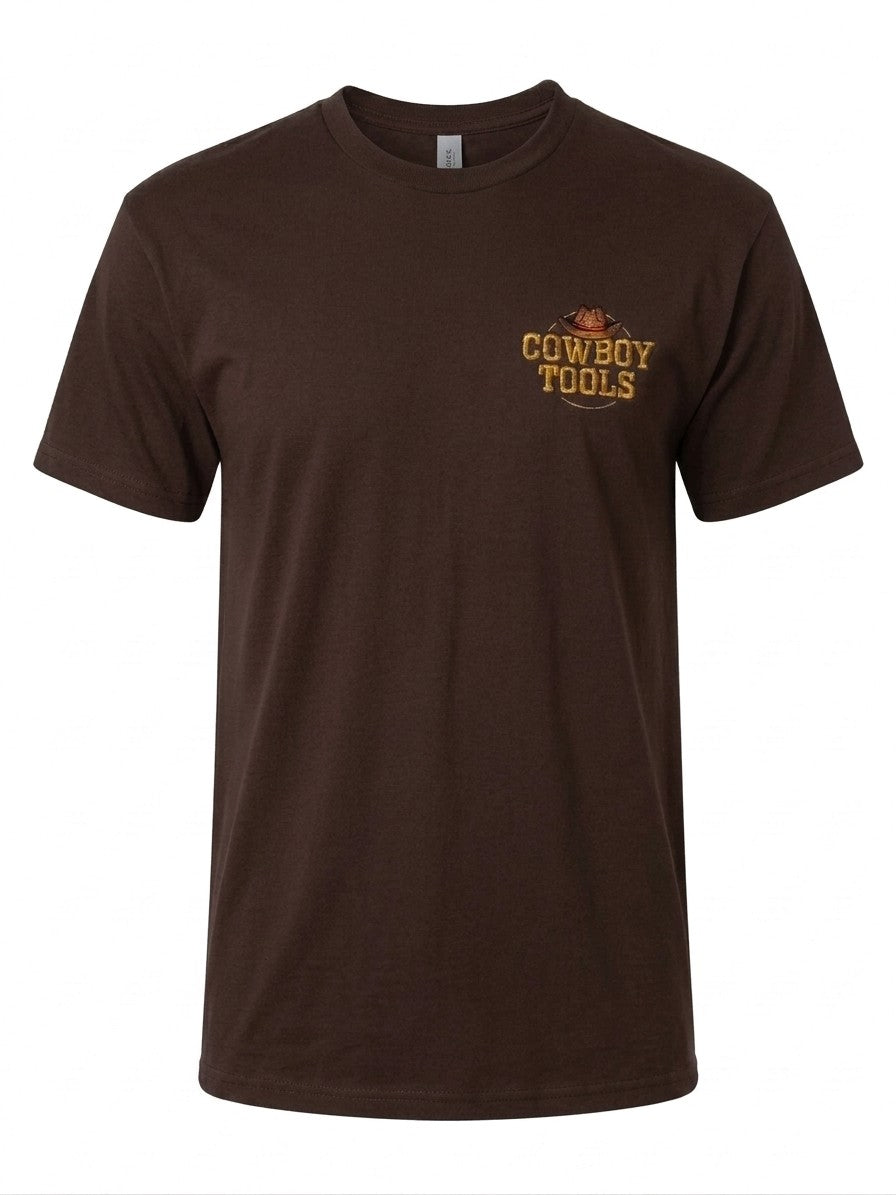 Cowboy Tools Embroidered T-Shirt