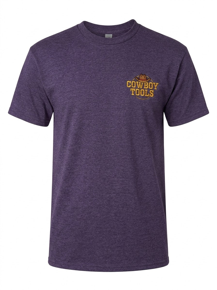 Cowboy Tools Embroidered T-Shirt