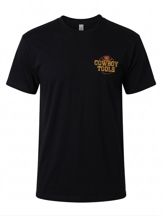 Cowboy Tools Embroidered T-Shirt