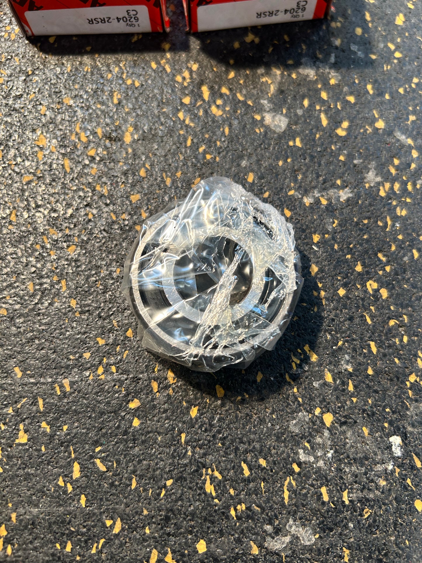 FAG Schaeffler Rubber Sealed Deep Groove Ball Bearing (C3 Clearance, Part # 6204-2RSR C3) - BRAND NEW