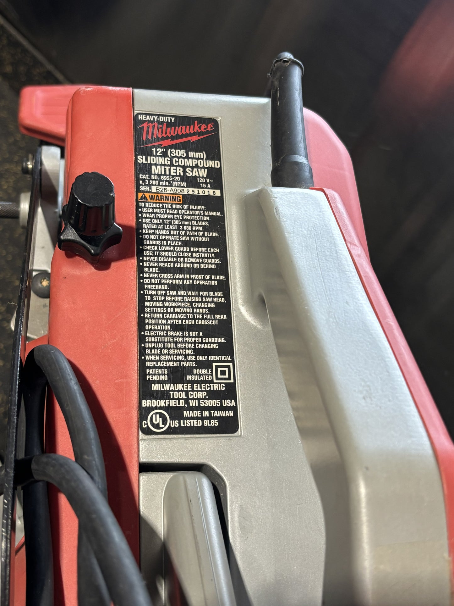 Milwaukee 12" Dual-Bevel Sliding Compound Miter Saw  (Blade Included)