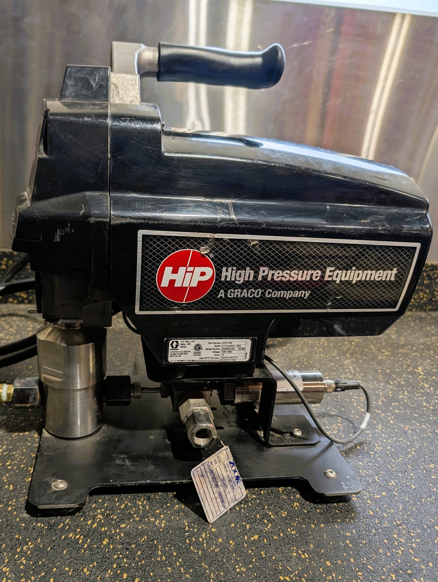 HIP 36,500 PSI High Pressure Pump