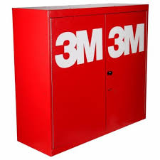 3M Wall Mounted Storage Cabinet 33” Abrasives Organizer