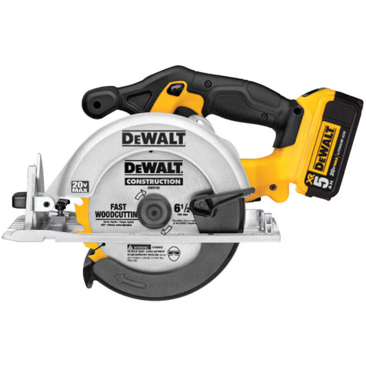 DeWalt 20V Max Cordless Circular Saw Kit 6.5"