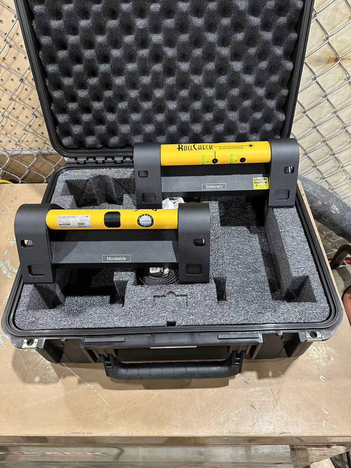 Seiffert Industrial SX-5150 RollCheck Green Laser Roll Alignment