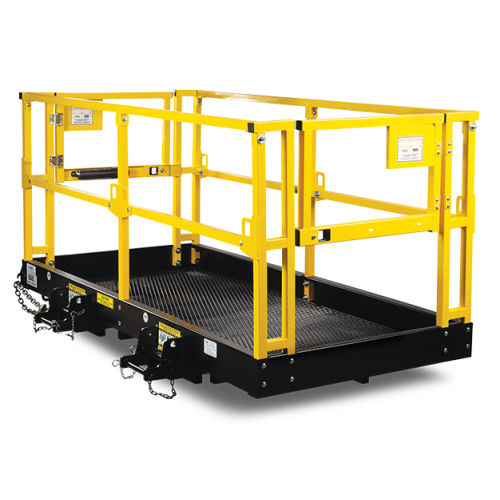 Star Industries 1204C/G 4x4 Man Basket for Forklift/Telehandler - 1,000 lbs Capacity, 4-Person