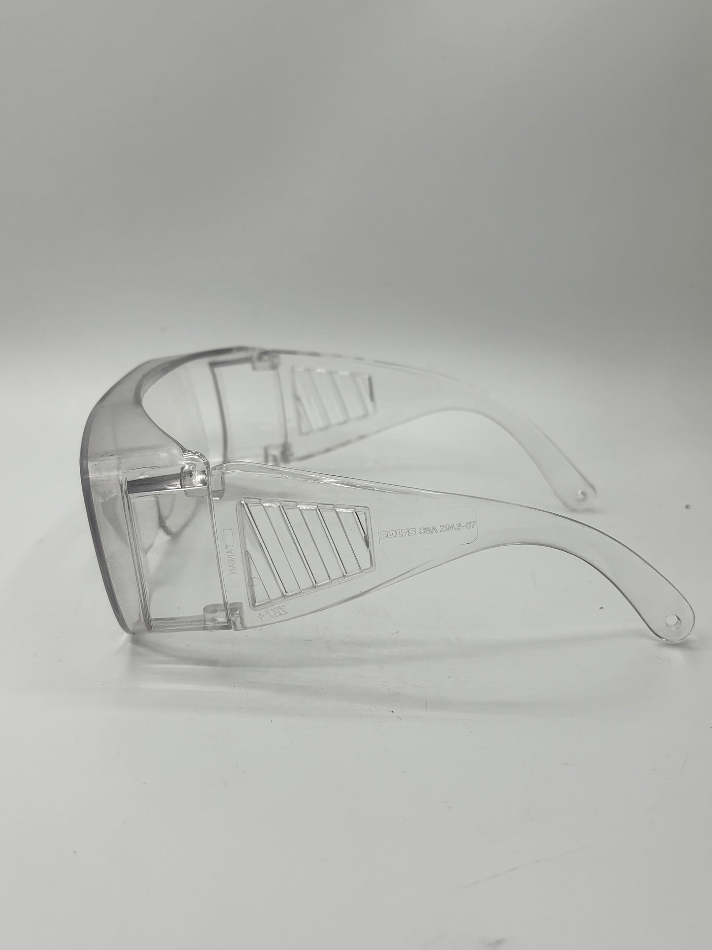 Uline Clear Over-the-Glass Safety Glasses ANSI Z87.1