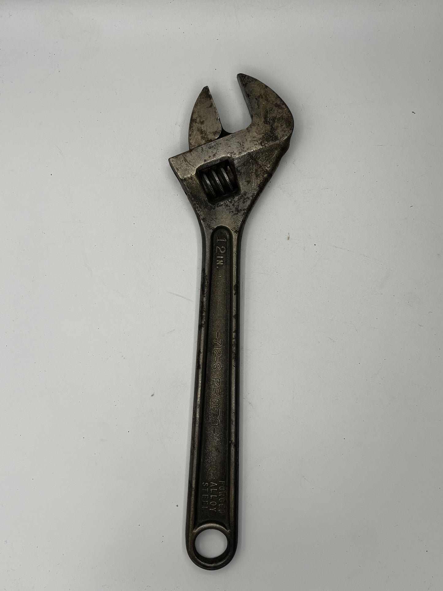 Vintage Proto 712-S Professional 12" Adjustable Wrench