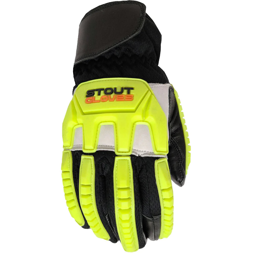 Stout Gloves Mechanic Series Work Gloves (Sizes Small and Large) for Heavy-Duty Tasks